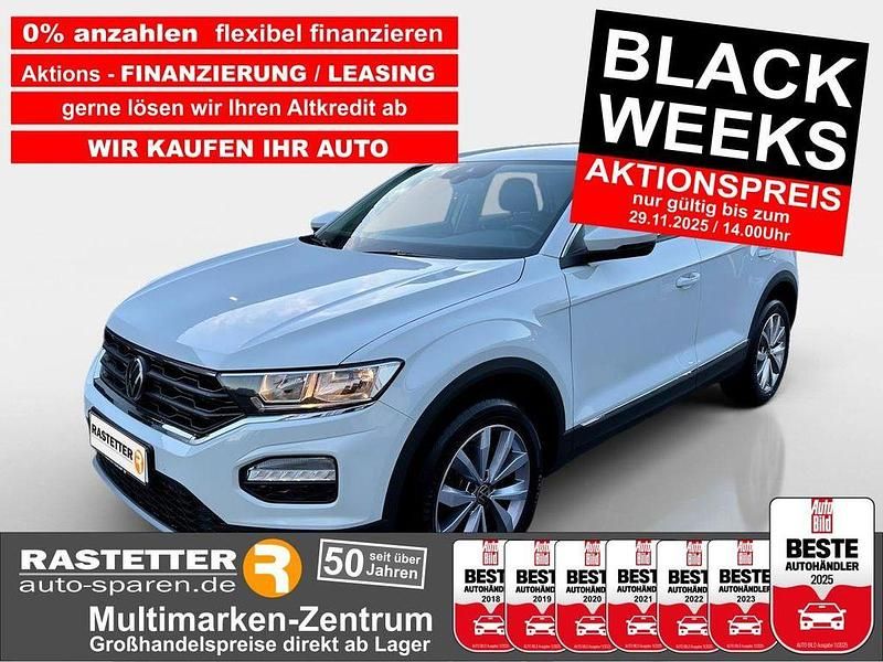 Pure white Gebraucht 2022 VW T-Roc Style SUV | 23.480 € (Fairer Preis) - Bild 1/4