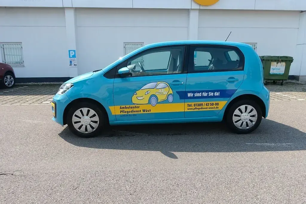 Gebraucht VW up! move up! 60 PS (44 kW) 2019 Blau Kleinwagen