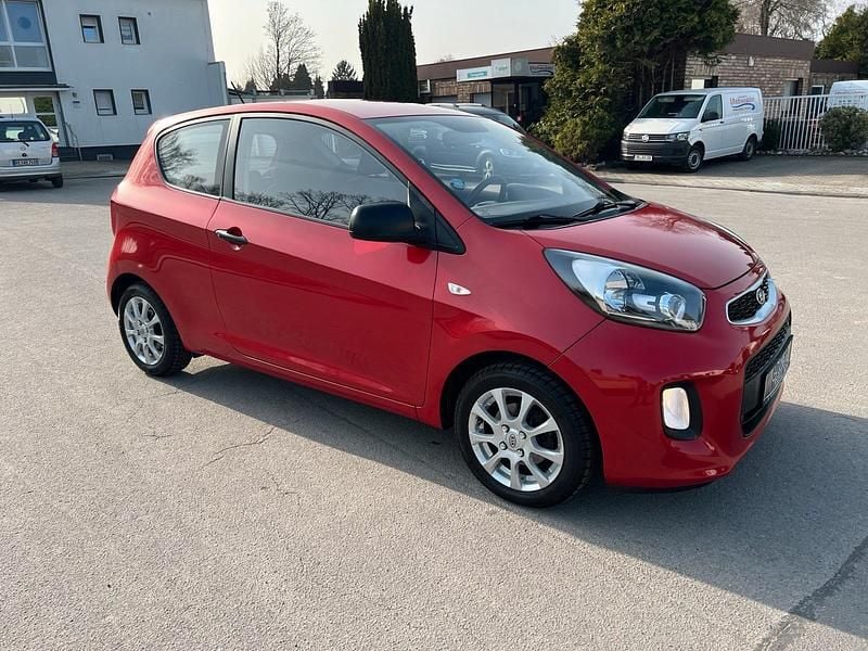 Gebraucht Kia Picanto 67 PS (49 kW) 2016 Rot Kleinwagen