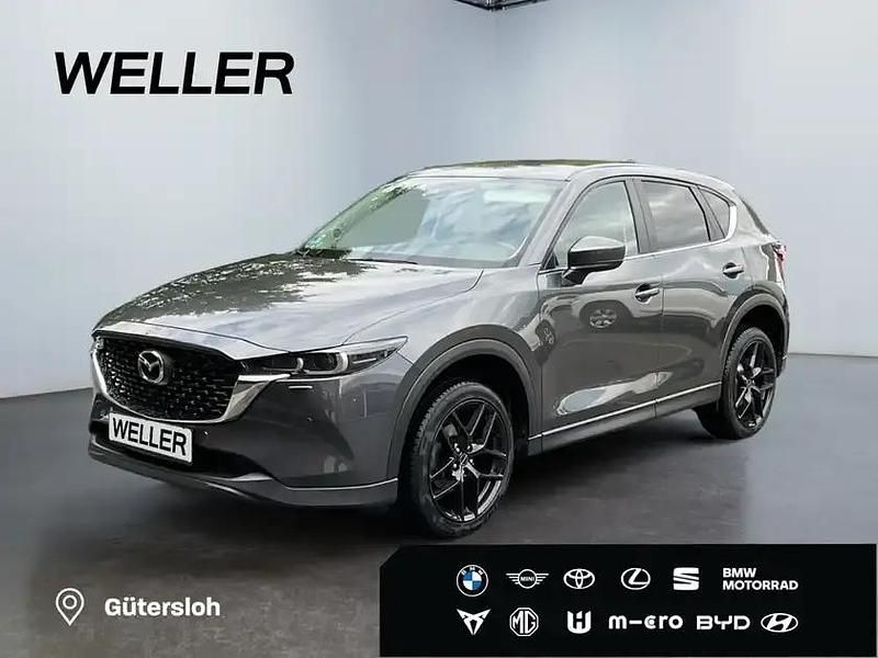 Grau Gebraucht 2022 Mazda CX-5 Sports-Line SUV | 30.490 € (Etwas zu teuer) - Bild 1/3