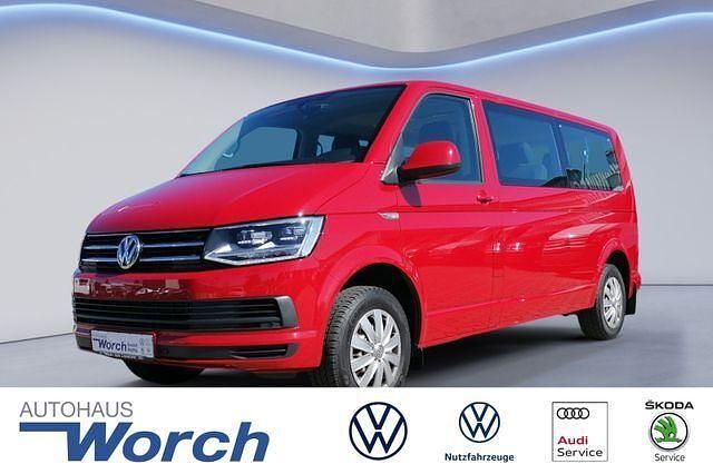 Kirschrot Gebraucht 2018 VW T6 Comfortline Van | 31.949 € (Guter Preis) - Bild 1/4