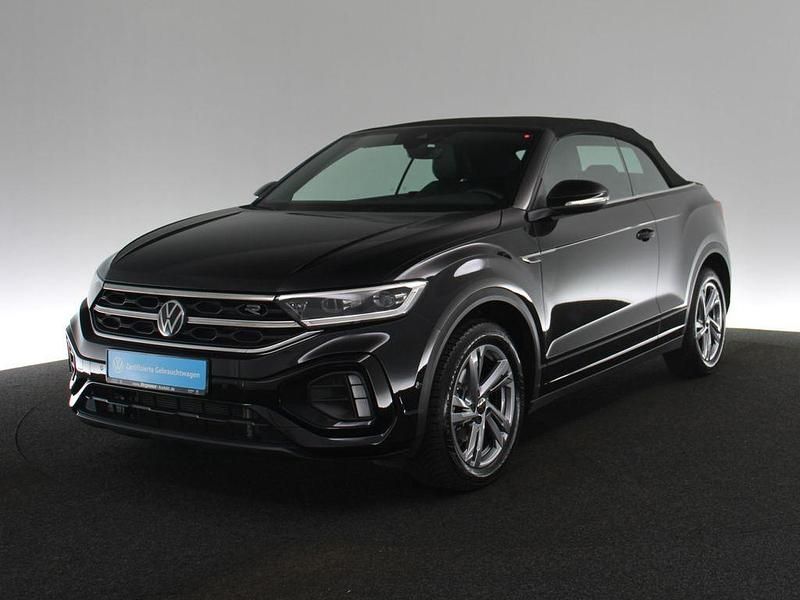 Gebraucht VW T-Roc Cabriolet R-line 150 PS (110 kW) 2025 Schwarz Cabrio