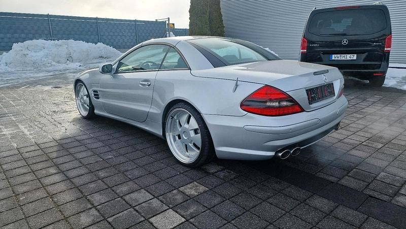 Gebraucht Mercedes SL350 245 PS (180 kW) 2003 Silber Cabrio