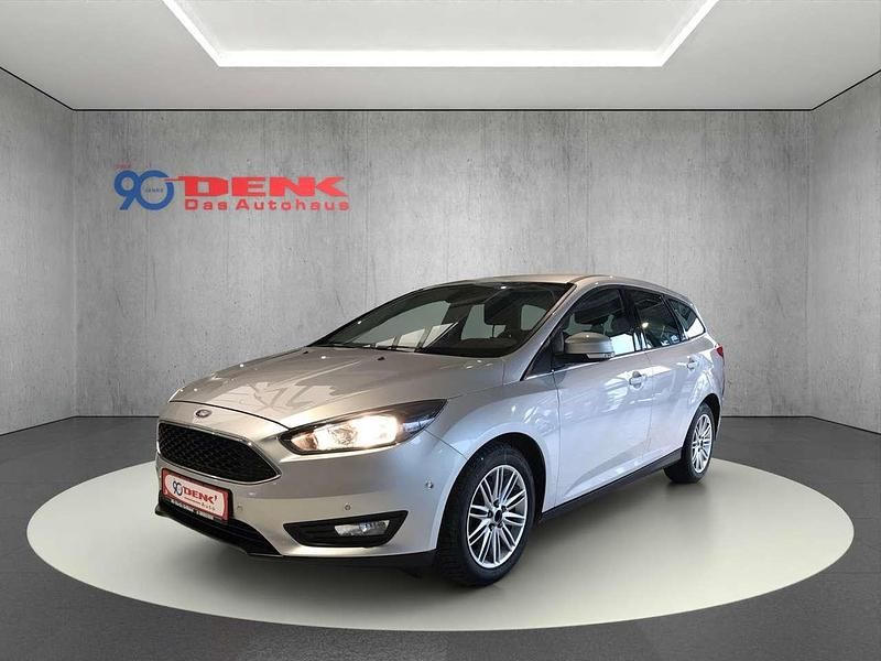 Polarsilbermetallic Gebraucht 2018 Ford Focus Cool & Connect Kombi | 10.400 € (Superpreis) - Bild 1/4
