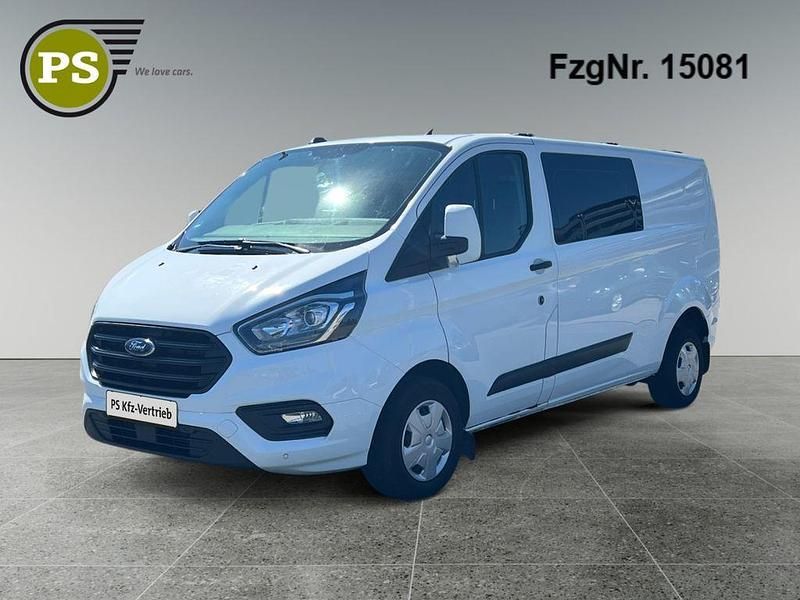 Gebraucht Ford Transit Custom Trend 170 PS (125 kW) 2021 Weiß Van / Kleinbus
