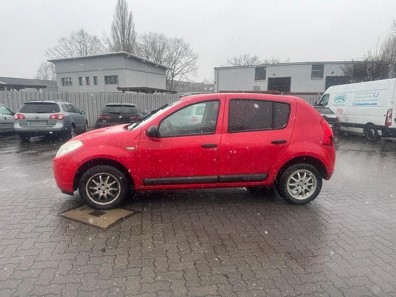 Gebraucht Dacia Sandero 75 PS (55 kW) 2009 Rot Kleinwagen