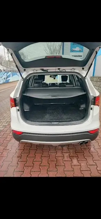 Gebraucht Hyundai Santa Fe Premium 197 PS (144 kW) 2013 Weiß SUV