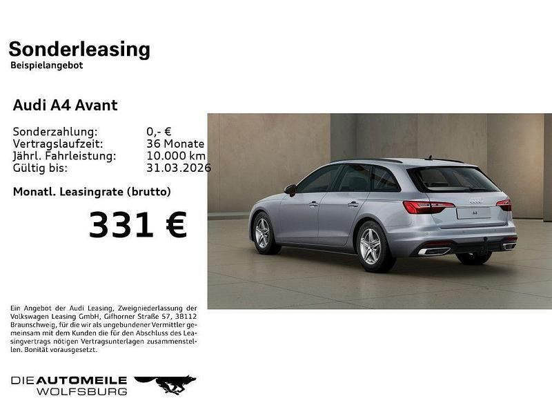 Gebraucht Audi A4 Ambiente 136 PS (100 kW) 2025 Florettsilber metallic Kombi