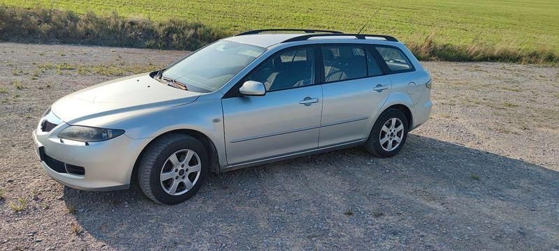 Silber Gebraucht 2007 Mazda 6 Exclusive Kombi | 1.100 € (Guter Preis) - Bild 1/4