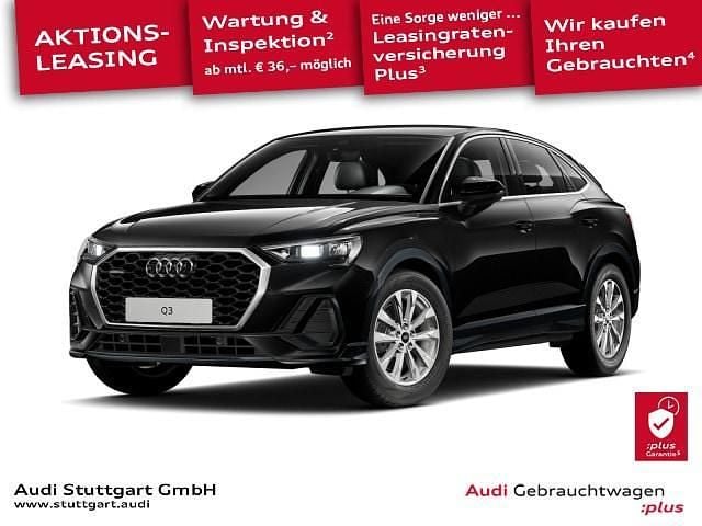 Schwarz Gebraucht 2025 Audi Q3 Sportback Performance SUV | 41.940 € (Superpreis) - Bild 1/4
