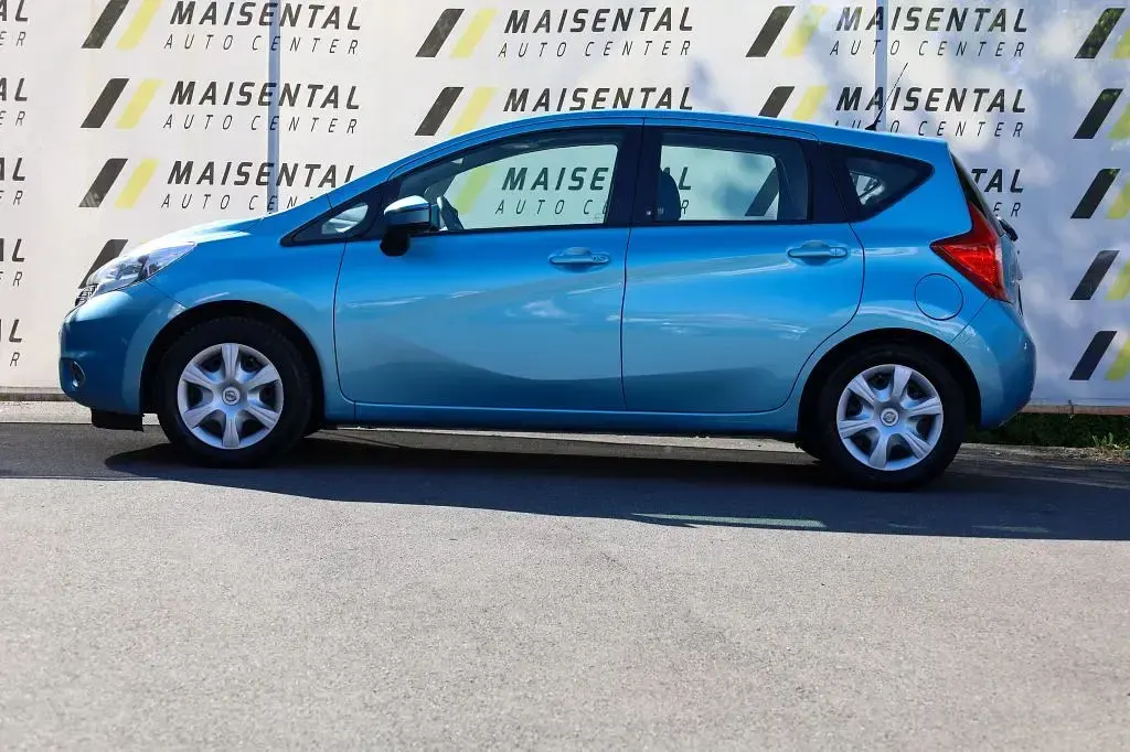 Second-hand Nissan Note Acenta 80 CP (58 kW) 2014 Albastru Hatchback