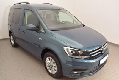 Gebraucht VW Caddy Comfortline 102 PS (75 kW) 2019 Grün metallic Van / Kleinbus