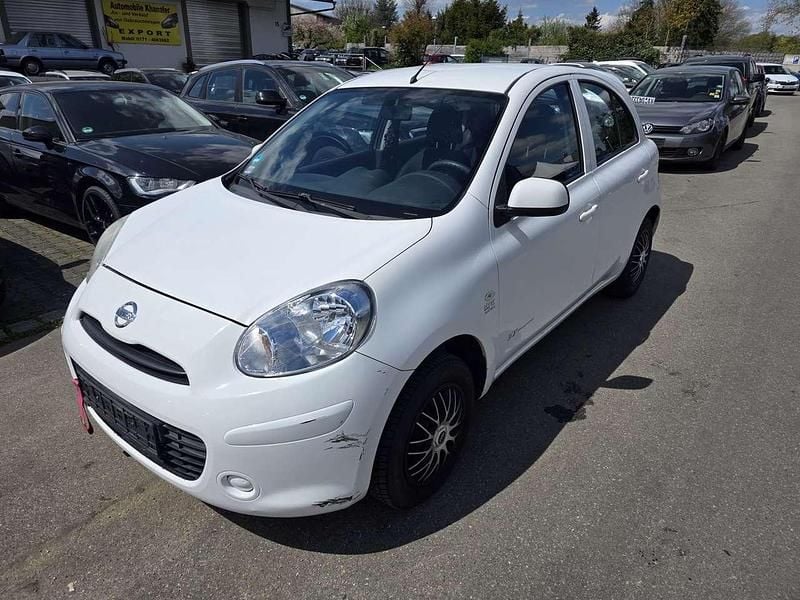 Gebraucht Nissan Micra 80 PS (58 kW) 2013 Weiß Kleinwagen