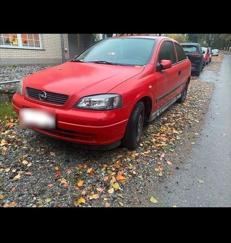 Gebraucht Opel Astra 75 PS (55 kW) 1999 Rot Coupé