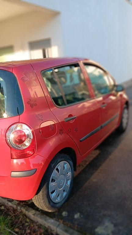 Gebraucht Renault Modus Dynamique 75 PS (55 kW) 2007 Rot Van / Kleinbus