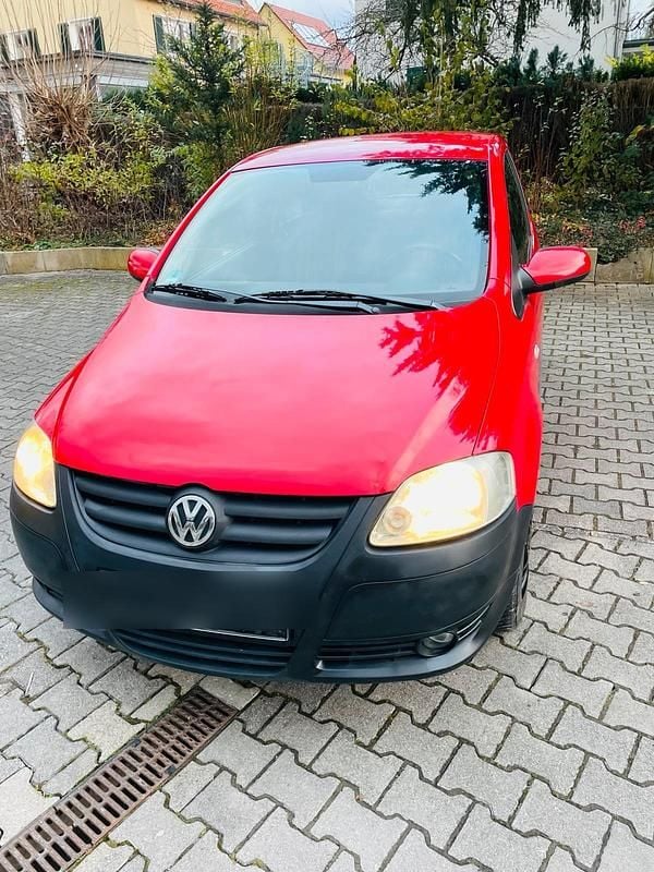 Gebraucht VW Fox 75 PS (55 kW) 2006 Rot Kleinwagen