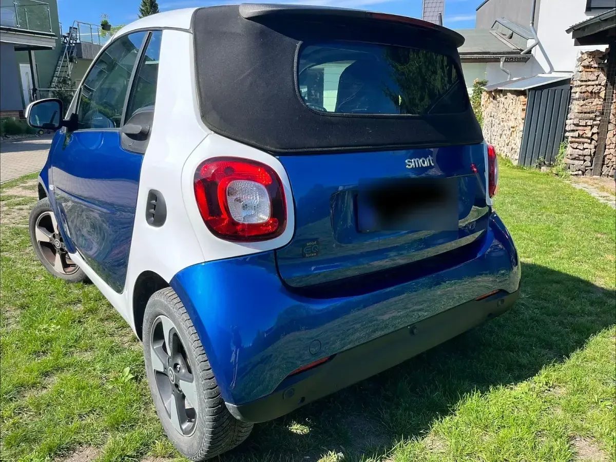 Gebraucht Smart ForTwo Electric Drive 39 kW (54 PS) 2021 Blau Cabrio