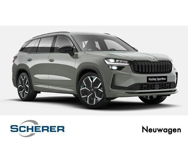 Grau Neu 2025 Skoda Kodiaq SportLine SUV | 65.720 € - Bild 1/3