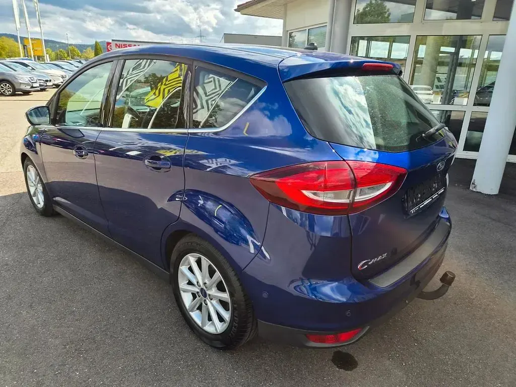 Gebraucht Ford C-MAX Titanium 101 PS (74 kW) 2018 Blau Van / Kleinbus