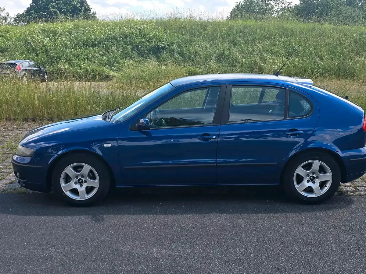 Gebraucht Seat Leon 105 PS (77 kW) 2002 Blau Kleinwagen
