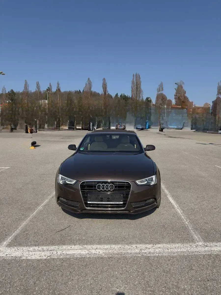 Używany Audi A5 Cabriolet Design 190 KM (139 kW) 2014 Brązowy Kabriolet