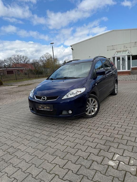 Gebraucht Mazda 5 Exclusive 143 PS (105 kW) 2008 Blau Van / Kleinbus