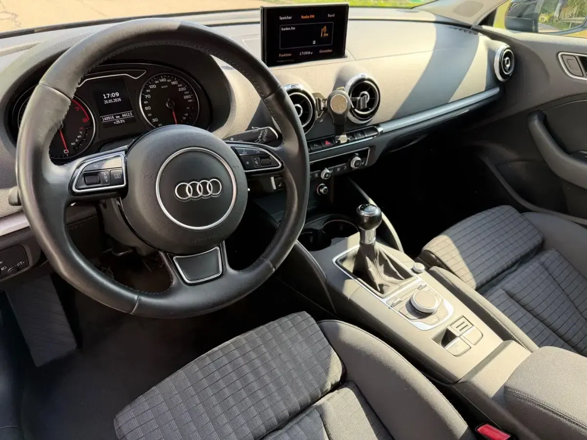 Gebraucht Audi A3 S-Line 122 PS (89 kW) 2014 Schwarz Limousine