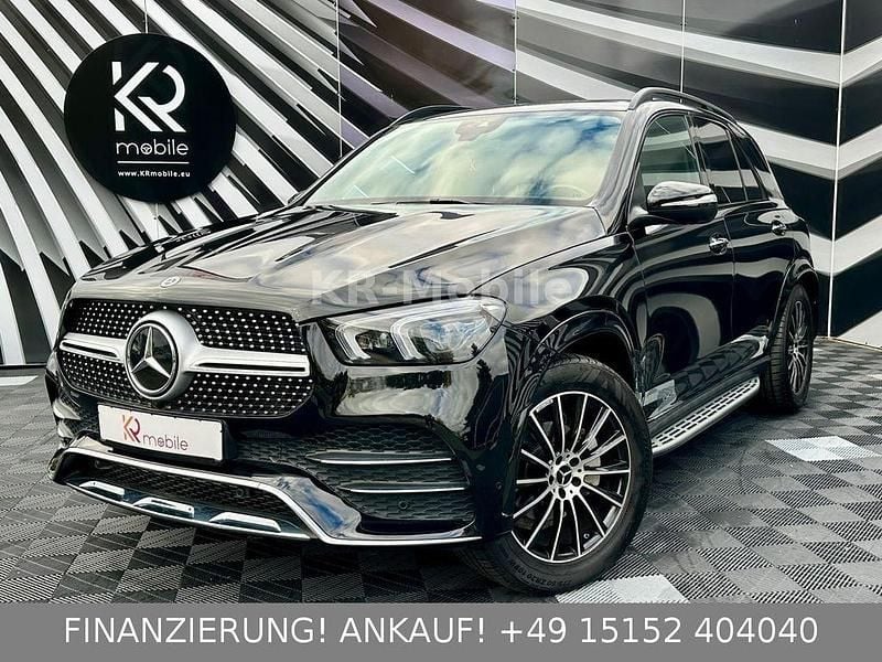 Schwarz Gebraucht 2022 Mercedes GLE350 AMG line SUV | 53.700 € (Superpreis) - Bild 1/4