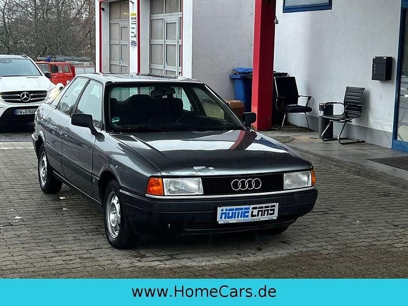 Grau Gebraucht 1990 Audi 80 Limousine | 1.999 € - Bild 1/4