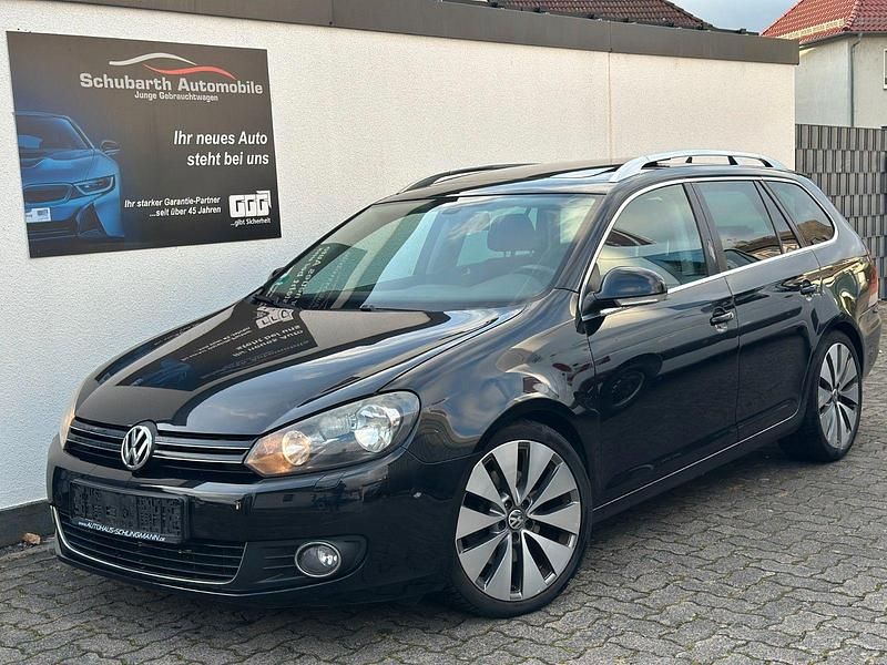 Deep black perleffekt Gebraucht 2010 VW Golf VI Highline Kombi | 6.380 € (Fairer Preis) - Bild 1/4