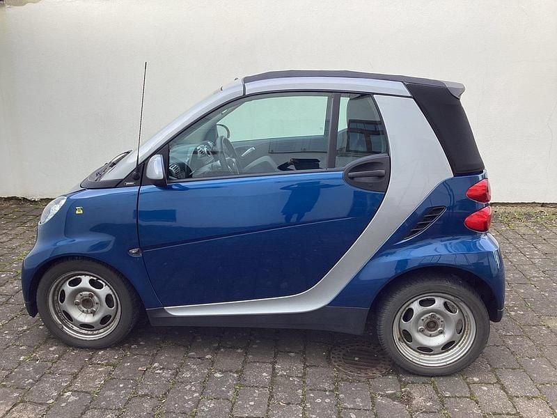 Gebraucht Smart ForTwo Cabrio Passion 71 PS (52 kW) 2009 Blau Cabrio