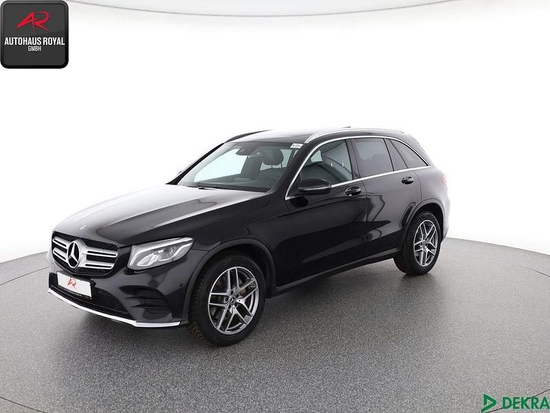Schwarz Gebraucht 2018 Mercedes GLC220 AMG SUV | 30.780 € (Fairer Preis) - Bild 1/4
