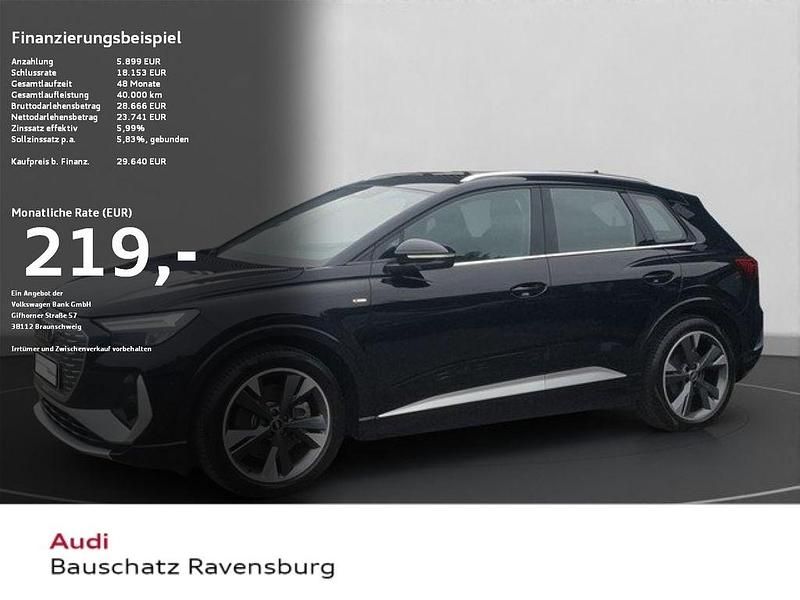 Gebraucht Audi Q4 e-tron Ambiente 150 kW (204 PS) 2022 Mythosschwarz SUV