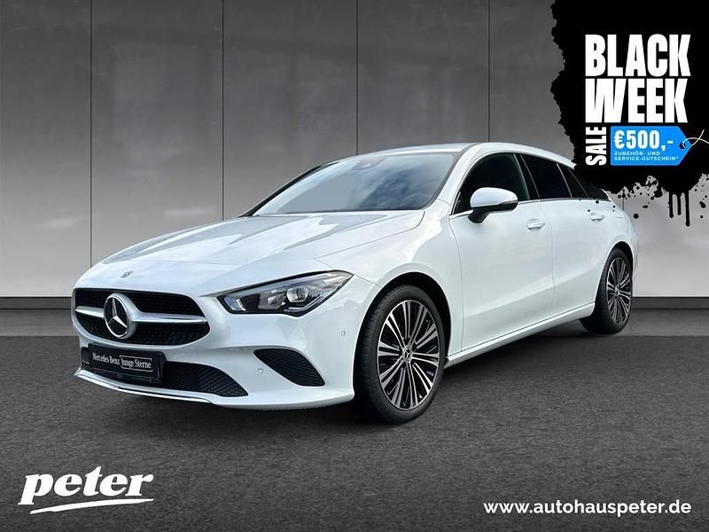 Weiß Gebraucht 2020 Mercedes CLA220 Progressive Limousine | 27.570 € (Superpreis) - Bild 1/3