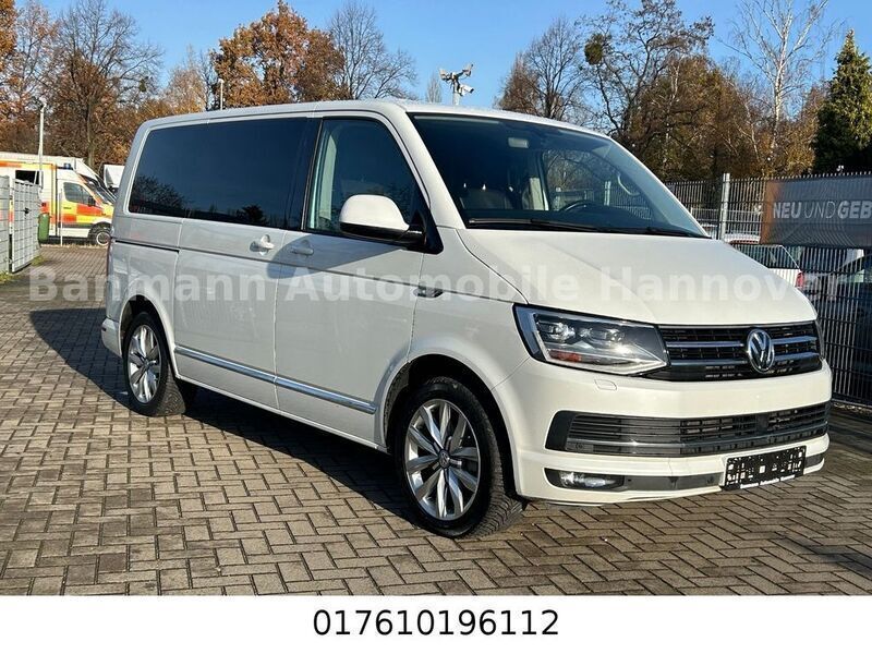 Oryxweiß perlmutteffekt Gebraucht 2015 VW T6 Highline Van | 26.799 € (Fairer Preis) - Bild 1/4