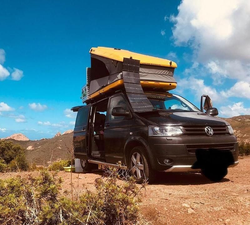 Schwarz Gebraucht 2014 VW Multivan PanAmericana Van | 22.999 € (Superpreis) - Bild 1/4