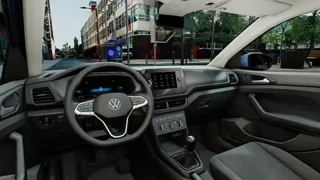 Usado VW T-Cross Basis 95 HP (69 kW) 2025 Azul SUV