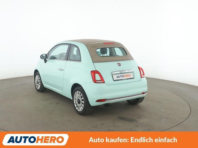 Gebraucht Fiat 500C Lounge 69 PS (50 kW) 2017 Grün Cabrio