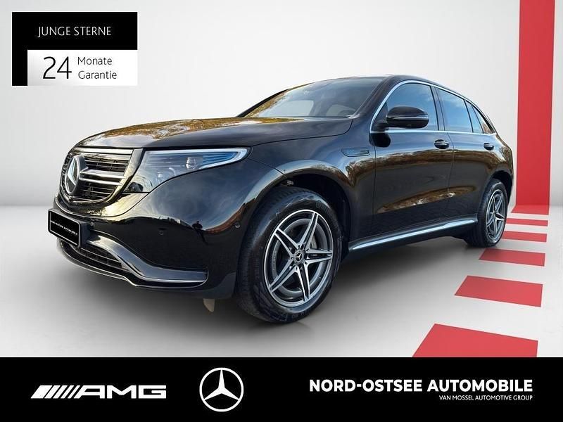 Unilack schwarz Gebraucht 2022 Mercedes EQC400 AMG SUV | 37.990 € (Fairer Preis) - Bild 1/4