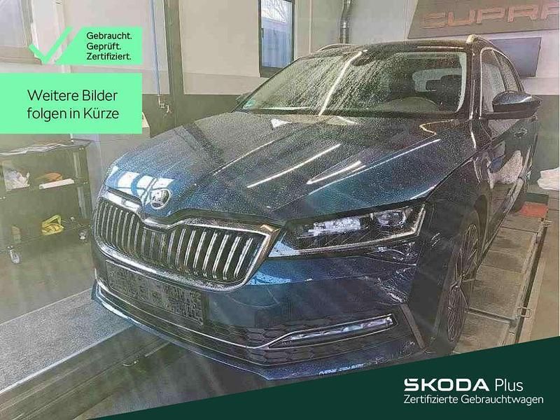 Lavablau metallic Gebraucht 2022 Skoda Superb LAURIN & KLEMENT Kombi | 31.930 € (Fairer Preis) - Bild 1/4