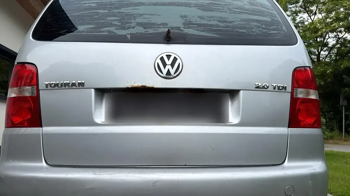 Gebraucht VW Touran 140 PS (102 kW) 2006 Silber Van / Kleinbus