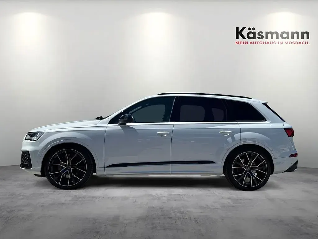 Gebraucht Audi SQ7 Competition 507 PS (372 kW) 2023 Gletscherweiß metallic SUV