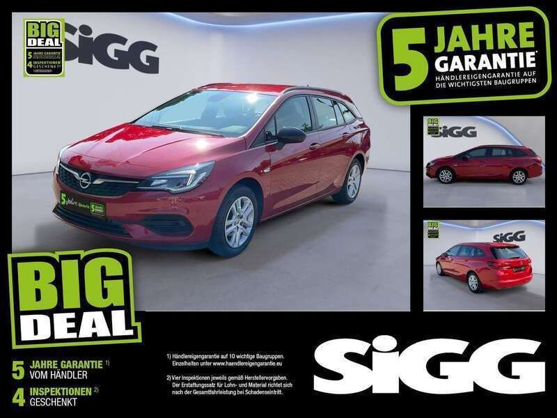 Chili rot Gebraucht 2022 Opel Astra Edition Kombi | 14.980 € (Superpreis) - Bild 1/4