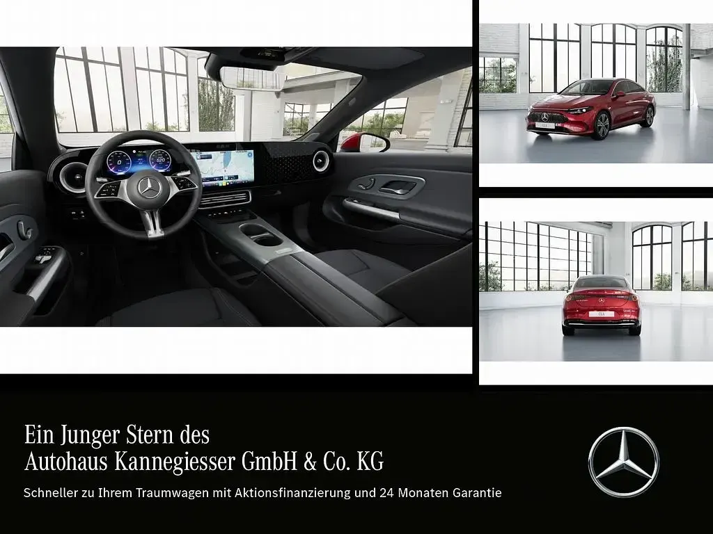 Gebraucht Mercedes CLA 250+ 200 kW (272 PS) 2025 Rot Limousine