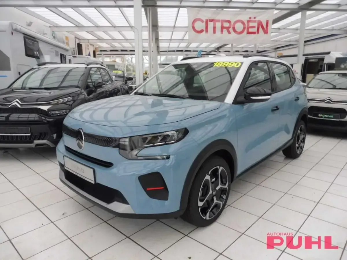 Neu Citroën C3 101 PS (74 kW) 2026 Blau monte carlo/typ aussenve SUV