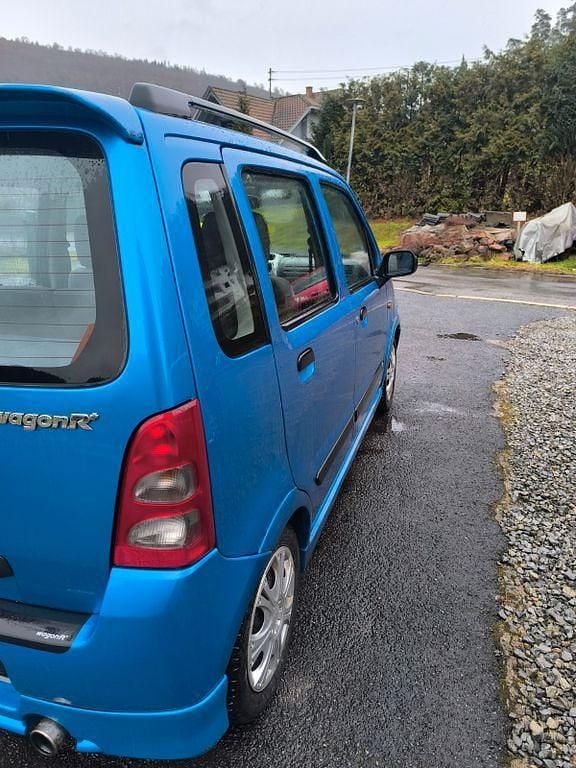 Gebraucht Suzuki Wagon R+ Sport 76 PS (55 kW) 2001 Blau Van / Kleinbus
