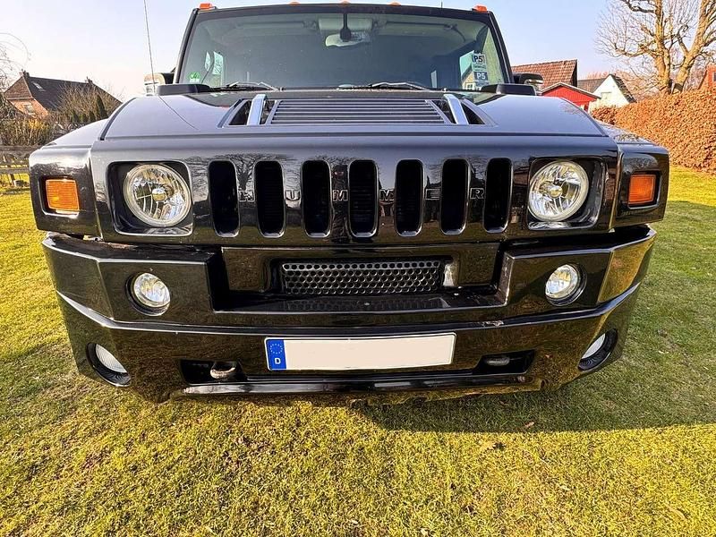 Schwarz Gebraucht 2006 Hummer H2 SUV | 39.900 € - Bild 1/4