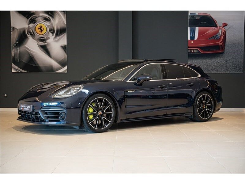 Blau Gebraucht 2020 Porsche Panamera Sport Turismo Limousine | 87.500 € - Bild 1/4