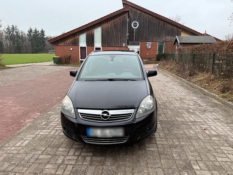 Gebraucht Opel Zafira 110 PS (80 kW) 2010 Schwarz Van / Kleinbus