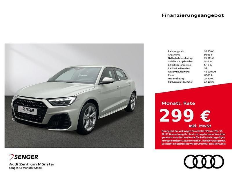 Silber Neu 2025 Audi A1 Sportback S-Line Kleinwagen | 30.850 € (Fairer Preis) - Bild 1/4